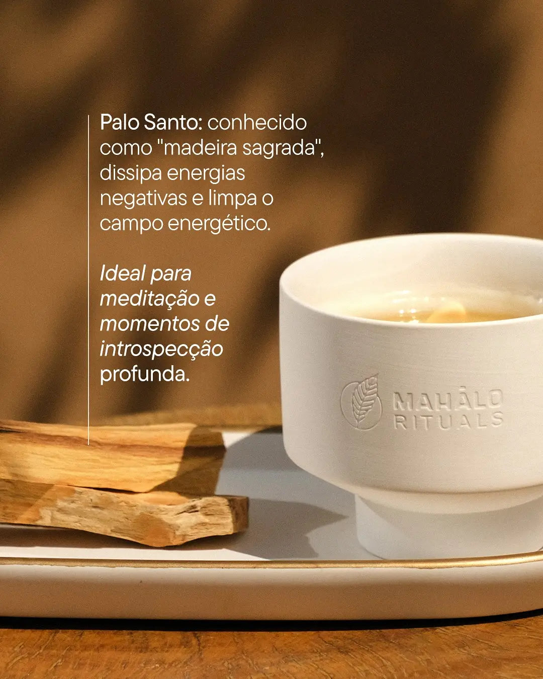 Vela de Limpeza Energética Rituah | Palo Santo